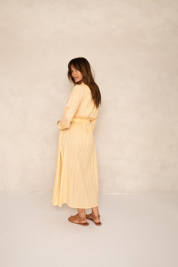 Dress Dimple Golden Earth Yellow 3