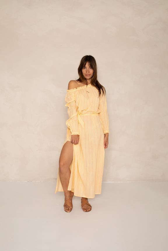 Robe Dimple Golden Earth Jaune 4