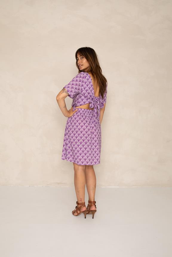 Dress Radhika Purple Shell 1