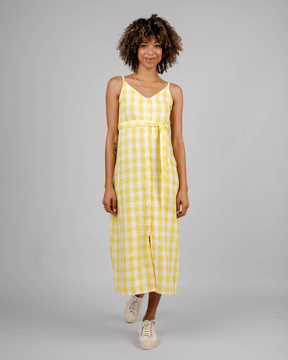 Dress Lorena Strap Lemon Yellow 1