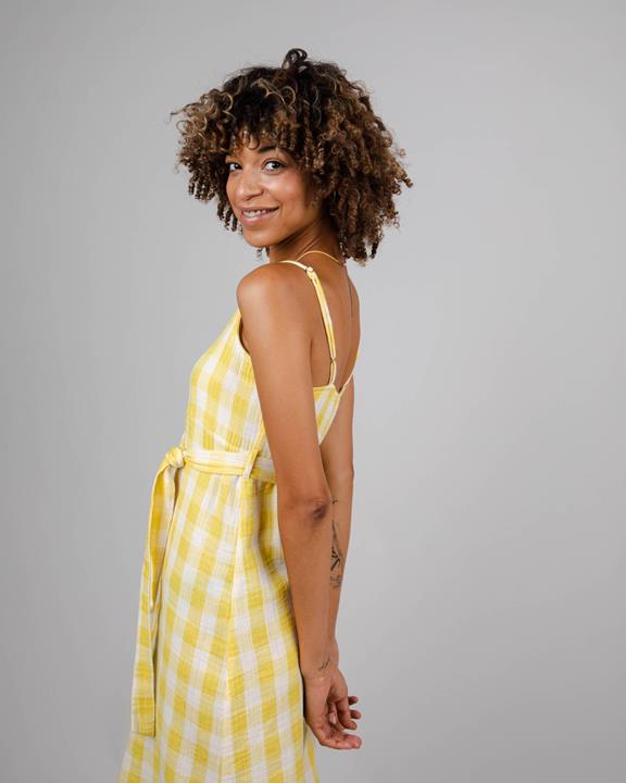Dress Lorena Strap Lemon Yellow 4