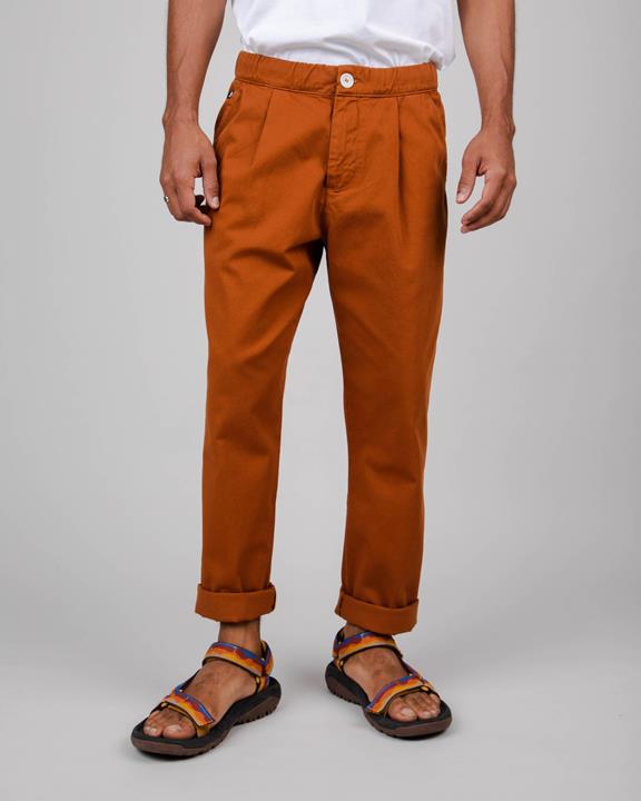 Chino Pants Comfort Canela Dark Orange 1