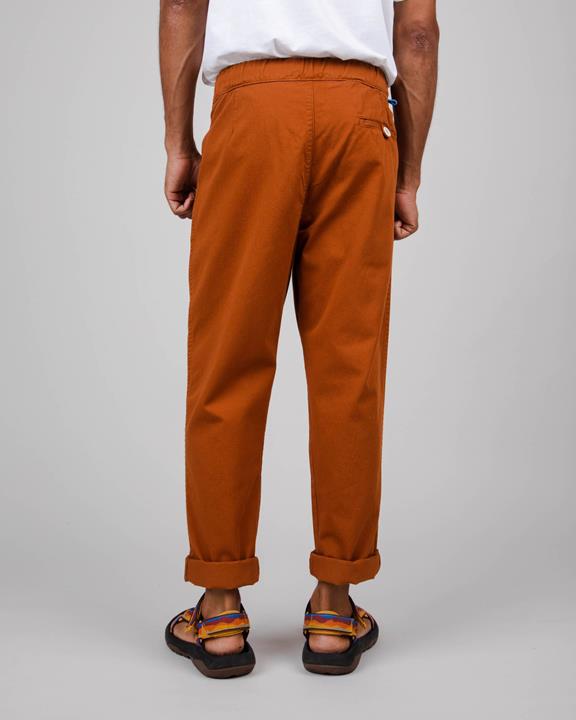 Chino Pants Comfort Canela Dark Orange 4