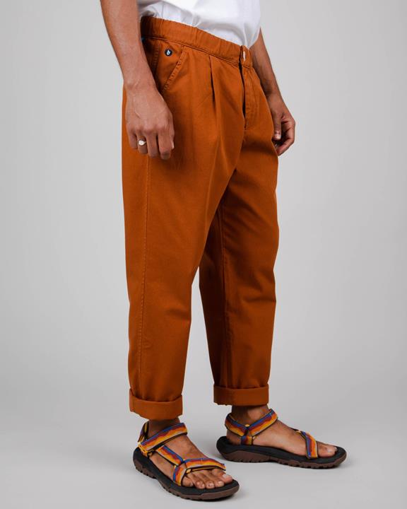 Chino Pants Comfort Canela Dark Orange 5
