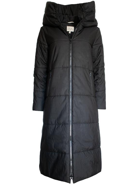 Long Puffer Recycled Black 1