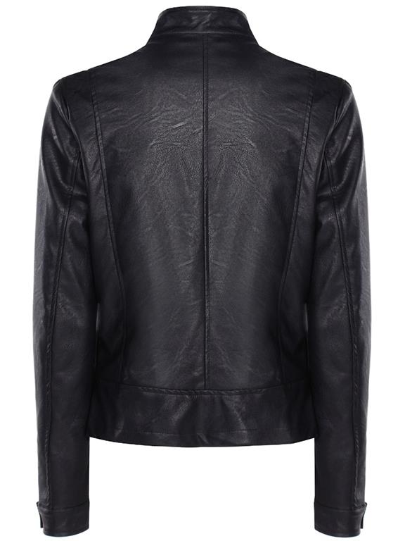 Racer Jacket Vegan Leather Black from Shop Like You Give a Damn