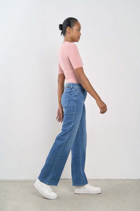 Jeans Flared Dew Soft Denim Classic Bleu Moyen 3