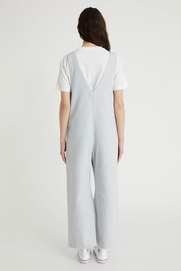 Jumpsuit Long With Pockets Light Grey 3