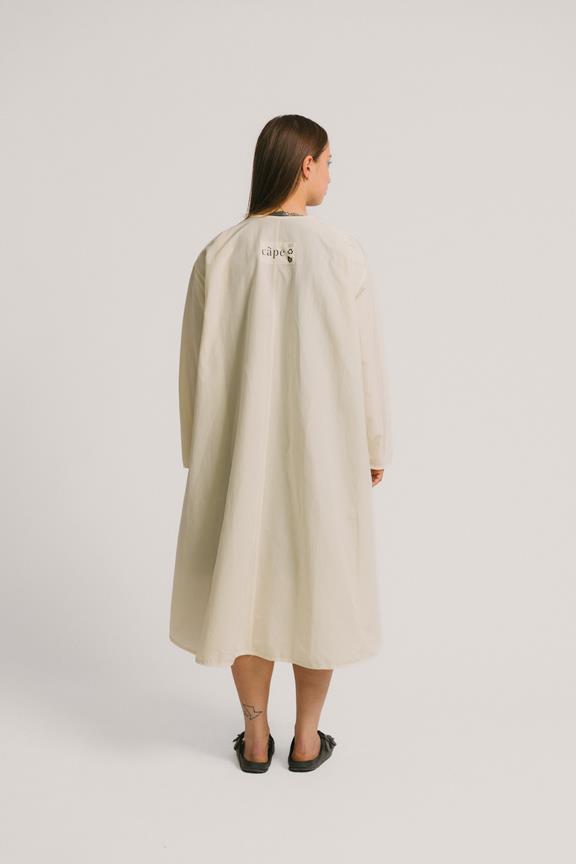 Overcoat Long Middle White 2