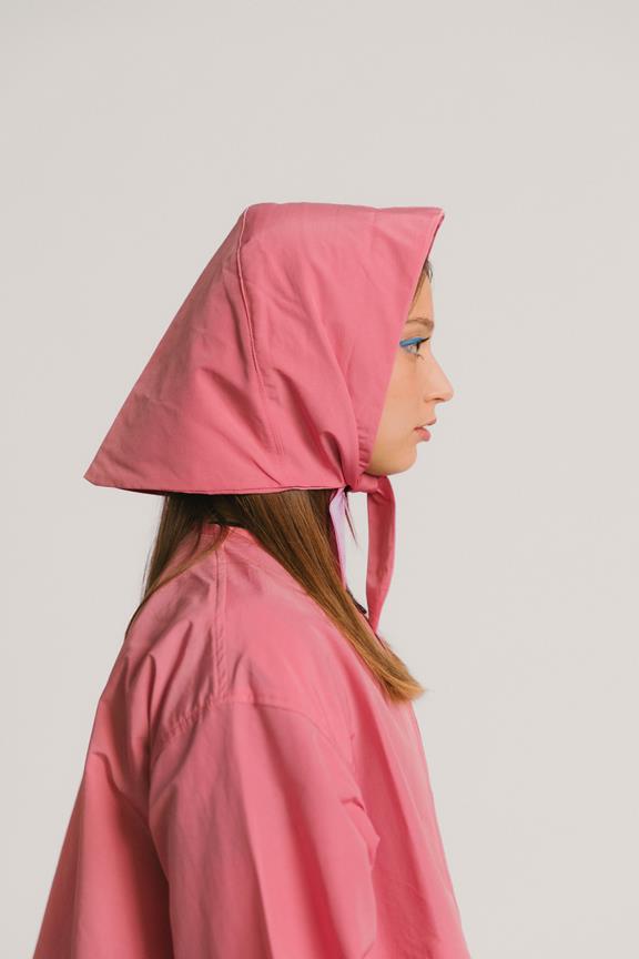 Rain Headscarf Foulard Pink 1