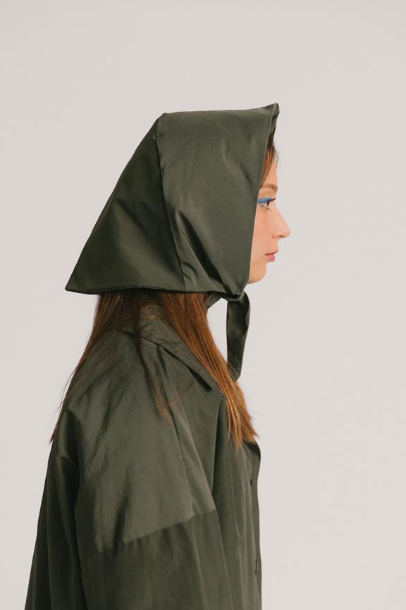 Rain Headscarf Foulard Green 1