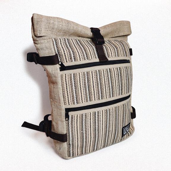 Backpack Basanti Stripe Beige 2