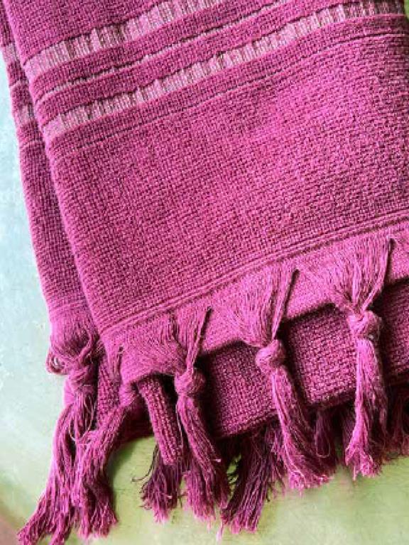 Bath Towel Foutas Dolce Collection Amethyst Pink 3
