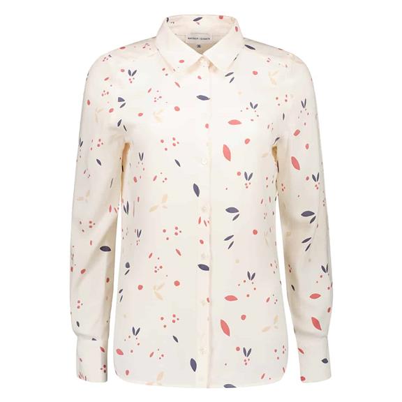Blouse Mees Grafisch Creme 1