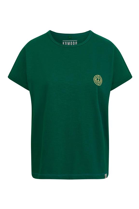 T-Shirt Zonsopgang Blauwgroen Groen 1