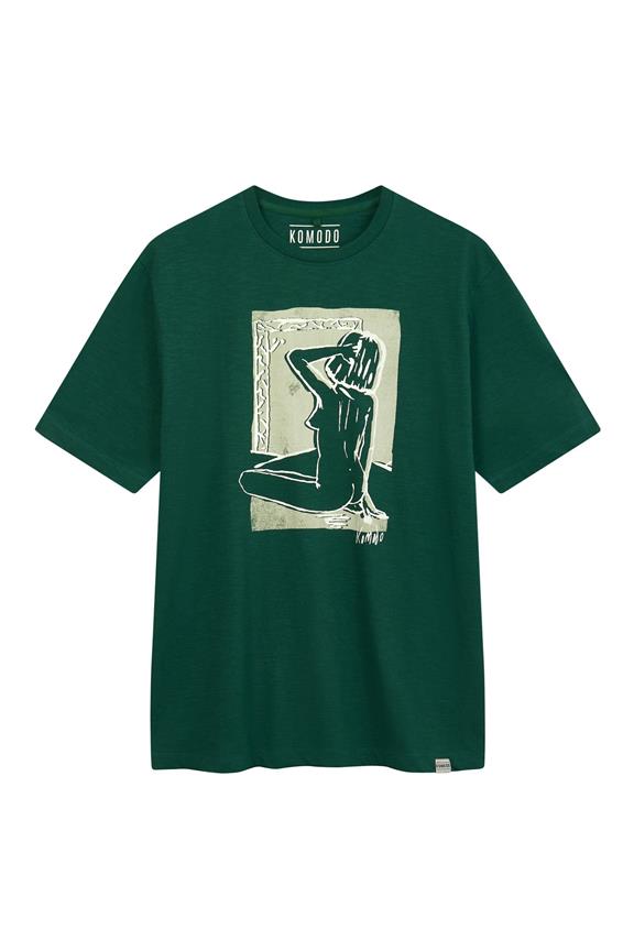 T-Shirt Cheeky Teal Green 2