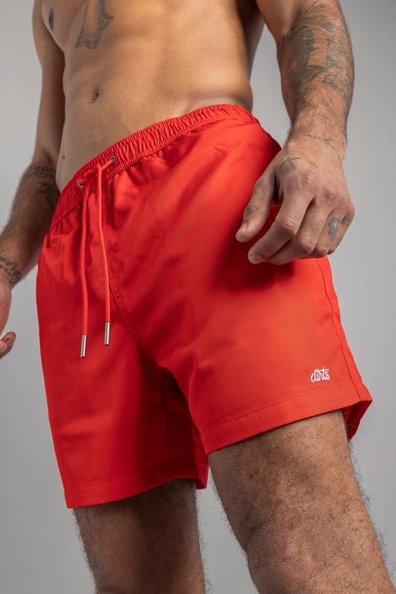 Zwemshort Recycled Classic Rood 2
