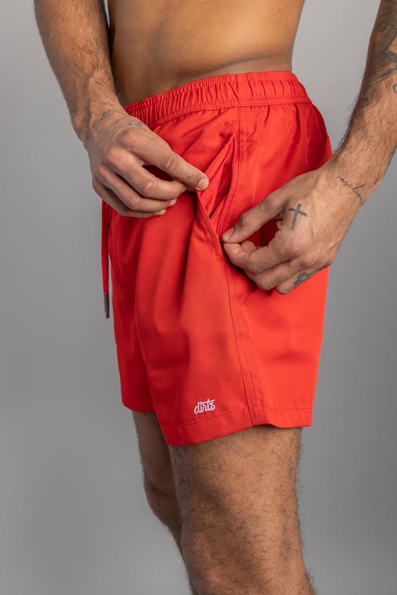 Zwemshort Recycled Classic Rood 3