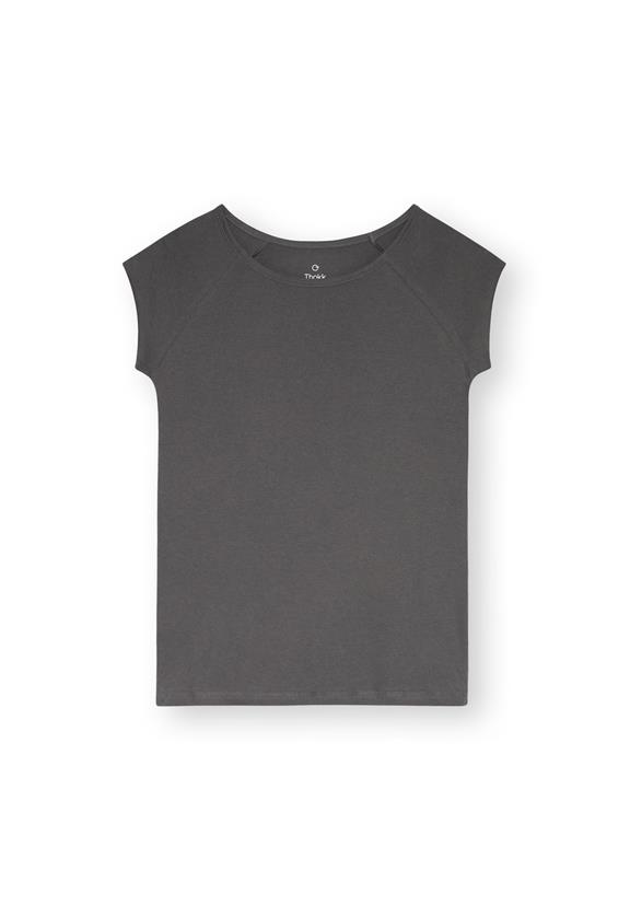 T-Shirt Cap Sleeve Castlerock Grey 2