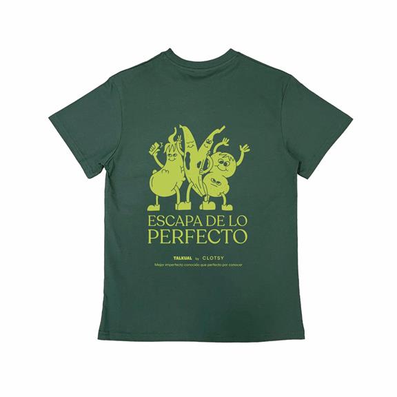 T-Shirt Escapa X Talkual Unisex Green 1