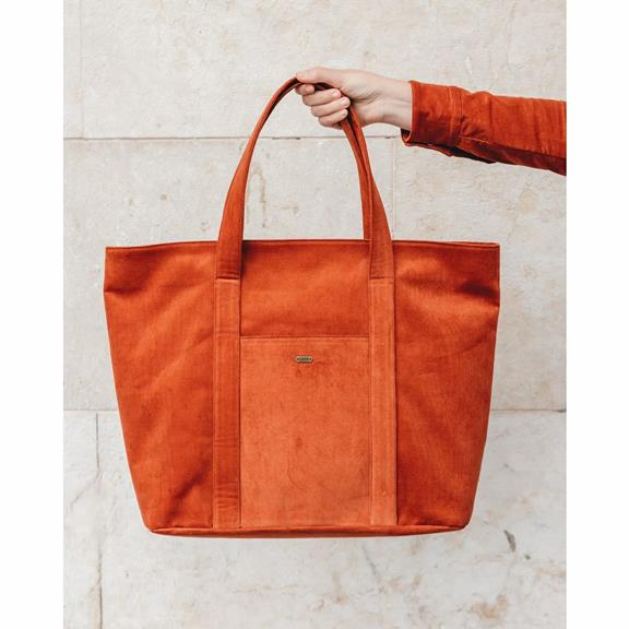 Cotton Bag Tile Orange 1