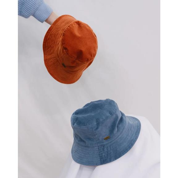 Bucket Hat Omkeerbare Tegel Oranje 1
