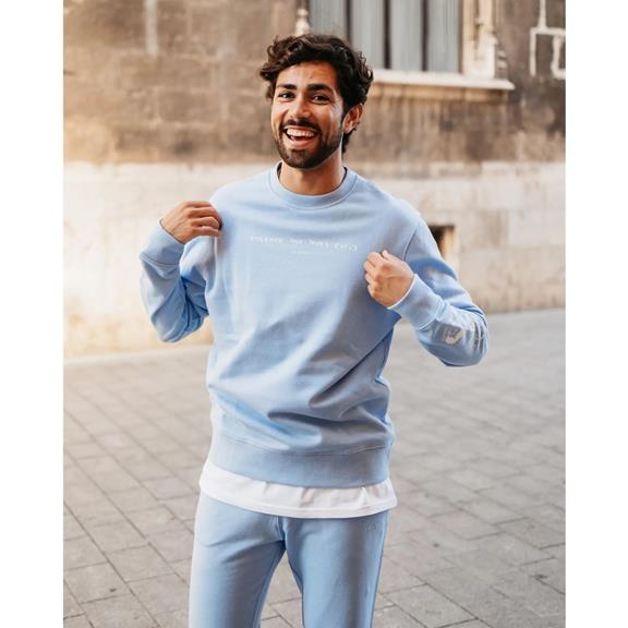 Sweatshirt Embrace Unisex Blauw 1