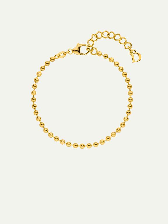 Bracelet Ball Chain Gold 2