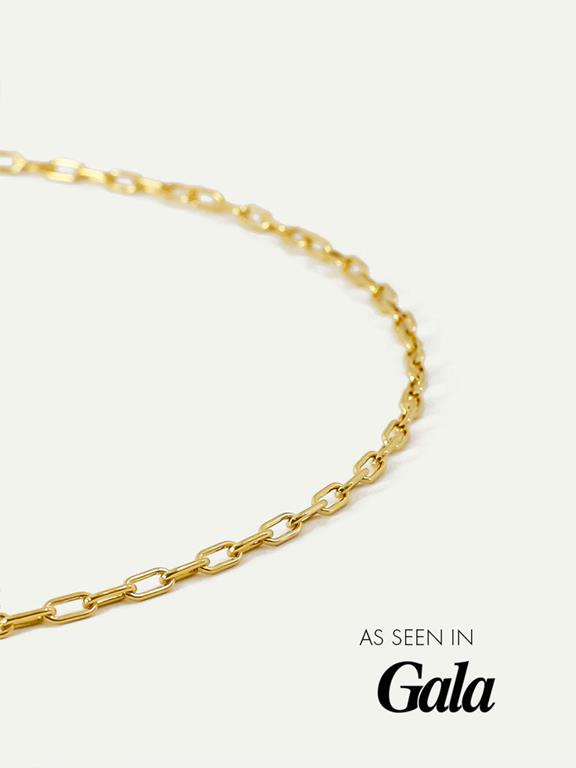 Necklace Long Anchor Gold 1