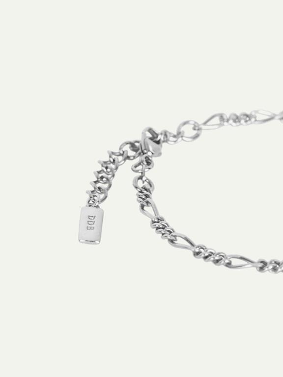 Bracelet Figaro Silver 3