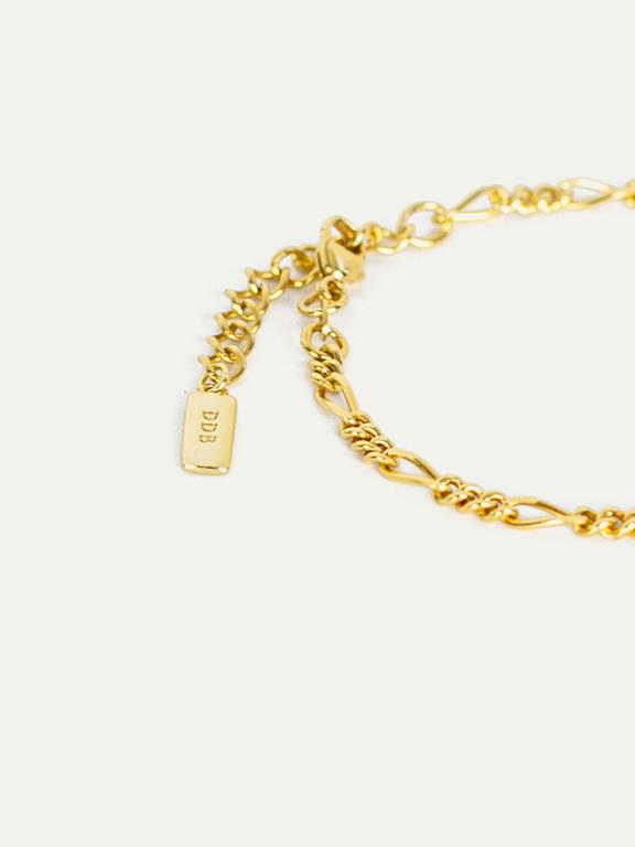 Bracelet Figaro Gold 3