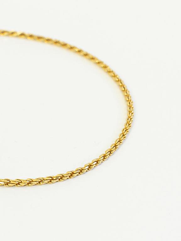Necklace Cord Gold 1