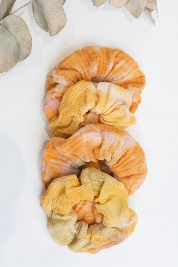 Scrunchie Batik Orange 1