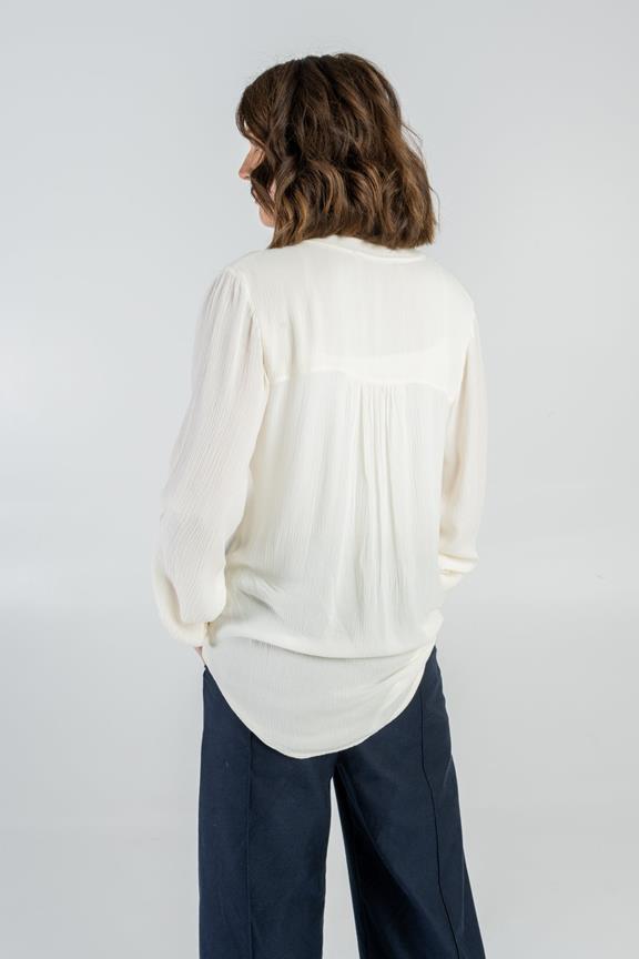 Blouse Structured Off White 3