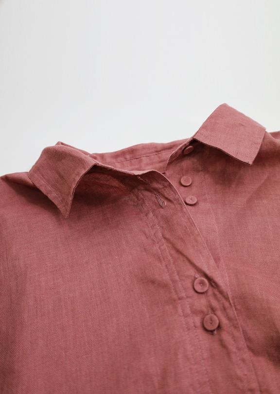 Overhemd Stoffig Roze 3