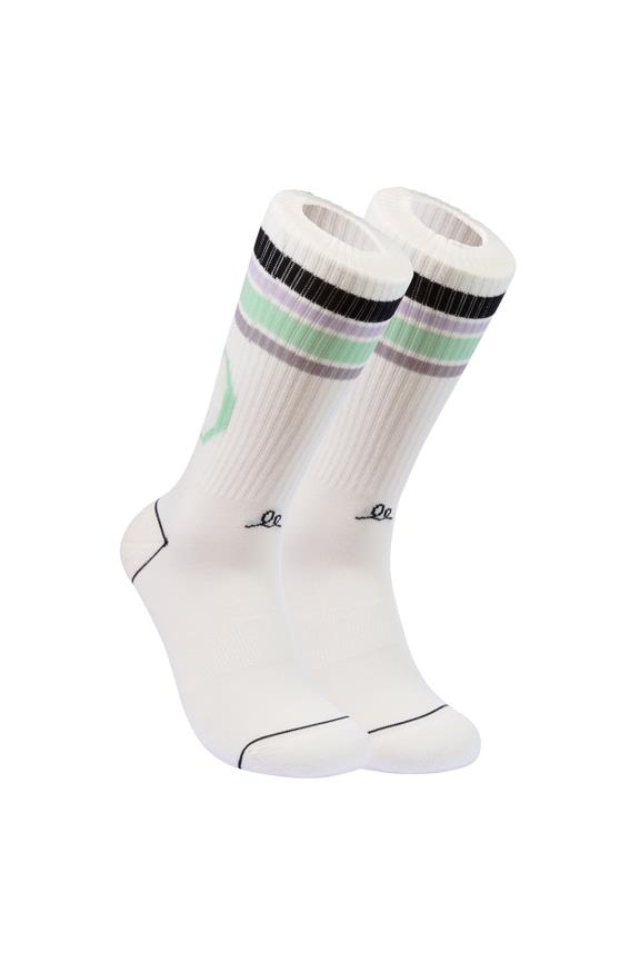 Socken Dreamer Grün & Weiß 1