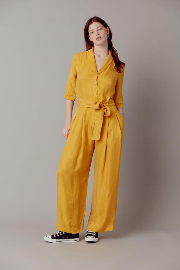 Jumpsuit Planet Amber Yellow 1