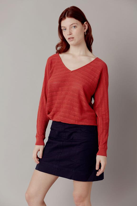 Jumper Pia Clay Red 1