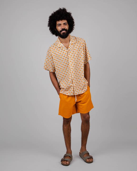 Shirt Eclipse Aloha Zand & Oranje 2