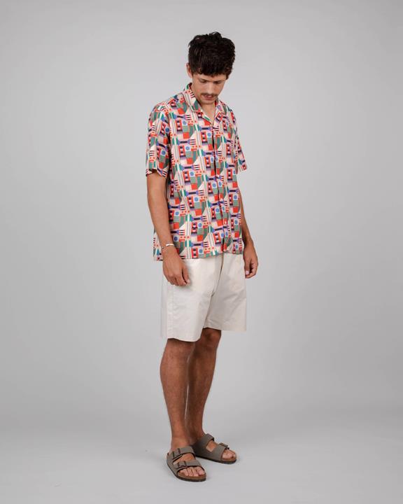 Shirt Artisan Aloha Passion Red & Green 2