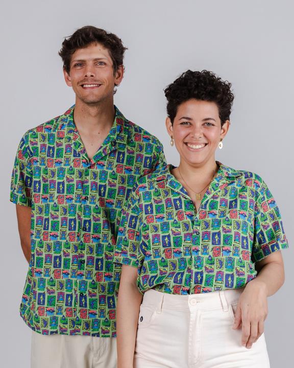 Shirt Aloha Jaws Grün 1