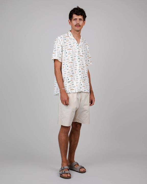 Overhemd Sabrosa Aloha Wit 2