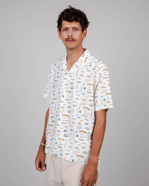 Shirt Sabrosa Aloha White 3