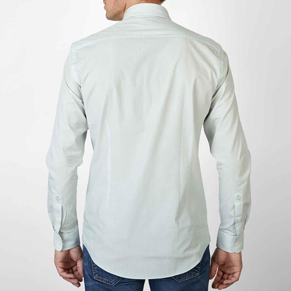 Overhemd Slim Fit Business Apple Lichtgroen 5