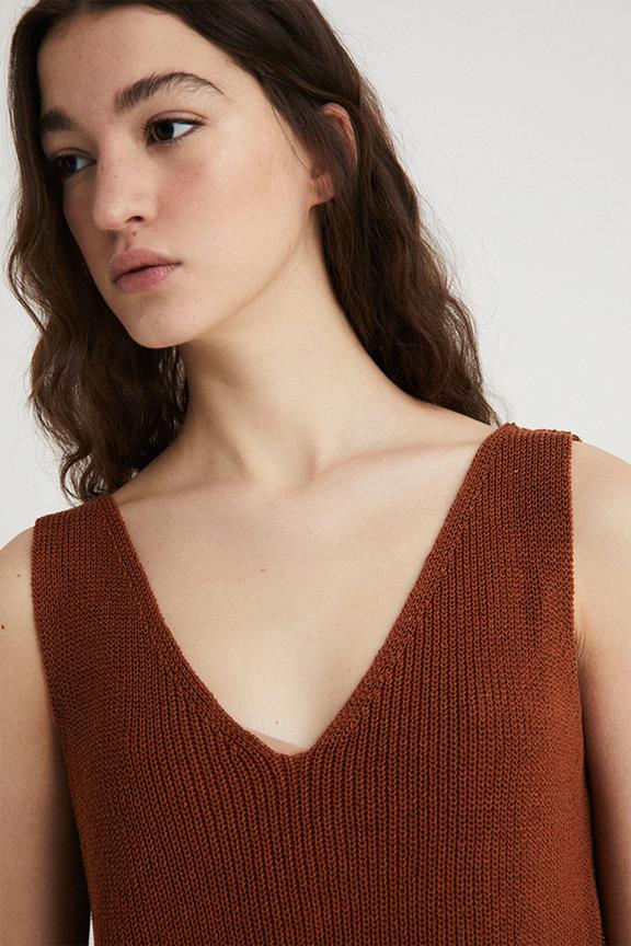 Top Knitted Terracotta 1