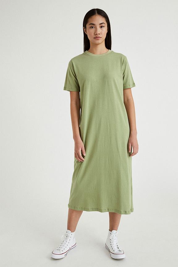 Dress Short-Sleeved Green 1