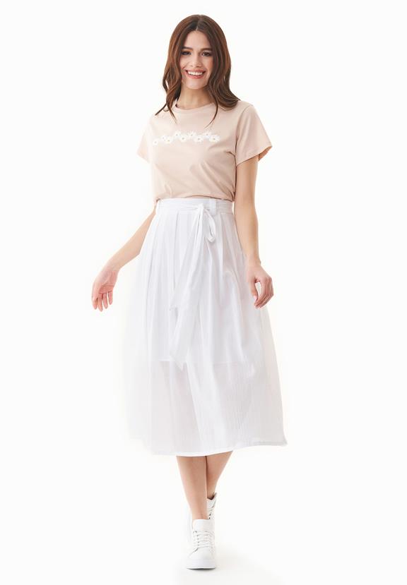 Voile Skirt White 1