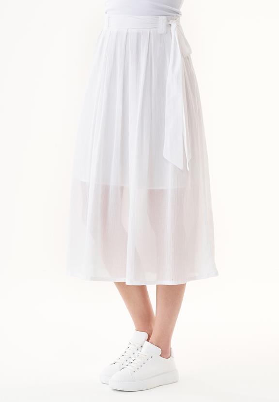 Voile Skirt White 3