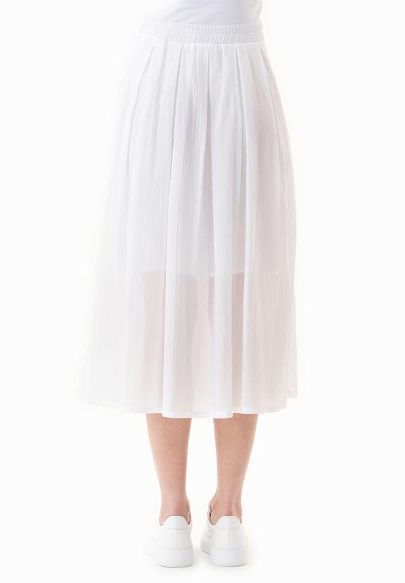 Voile Skirt White 4