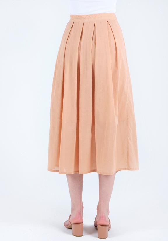 Voile Skirt Light Brown 4